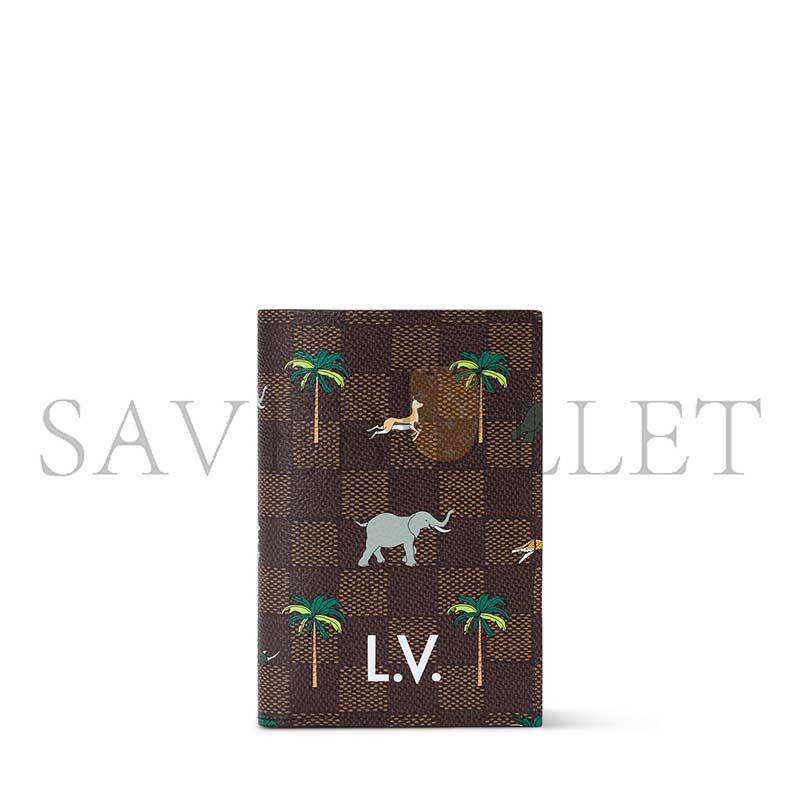 l0vis Vvtt0n master passport cover x the darjeeling limited n40872 (14*10*2.5cm)